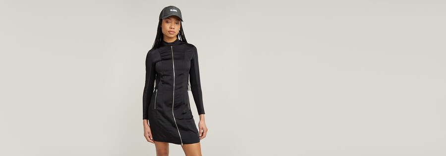 moto fitted dress