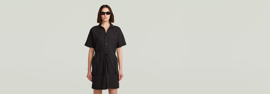 soft utility dress
