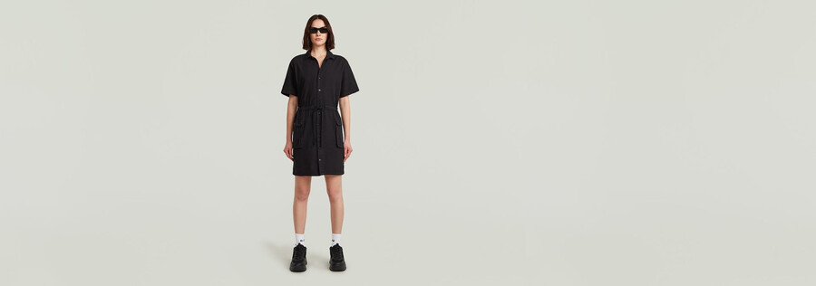 soft utility dress