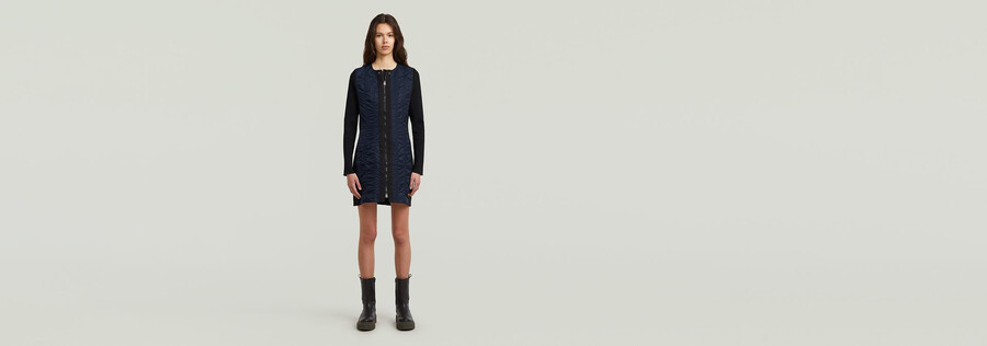 ma-1 slim dress
