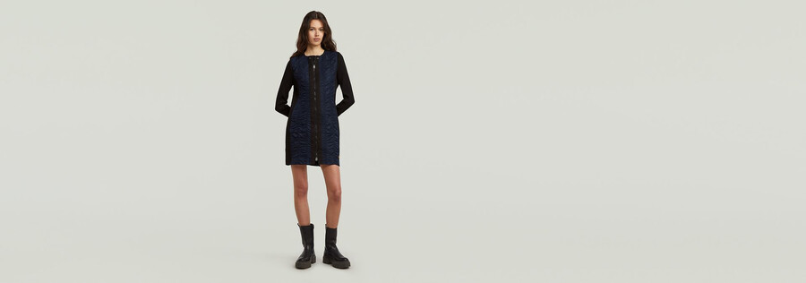 ma-1 slim dress
