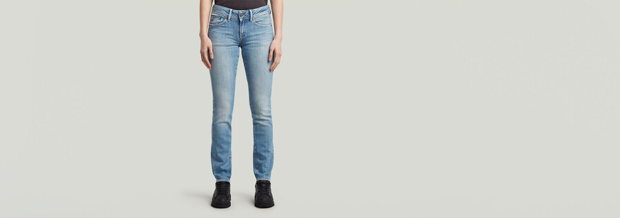 midge slim straight jeans