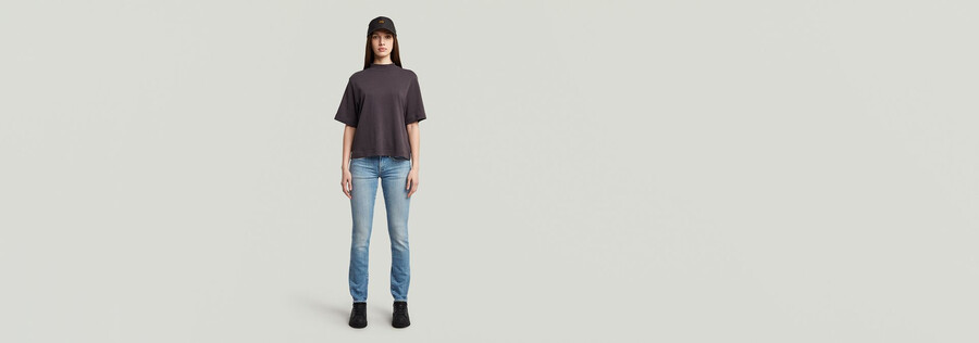 midge slim straight jeans