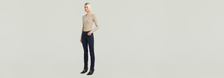 midge slim straight jeans