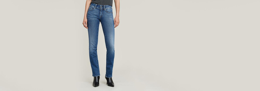 midge slim straight jeans
