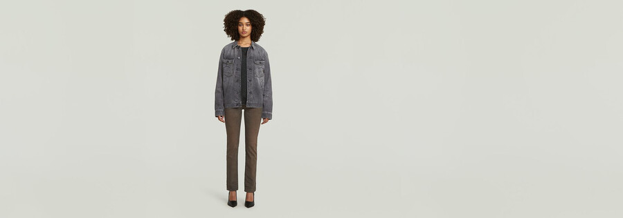 midge slim straight jeans