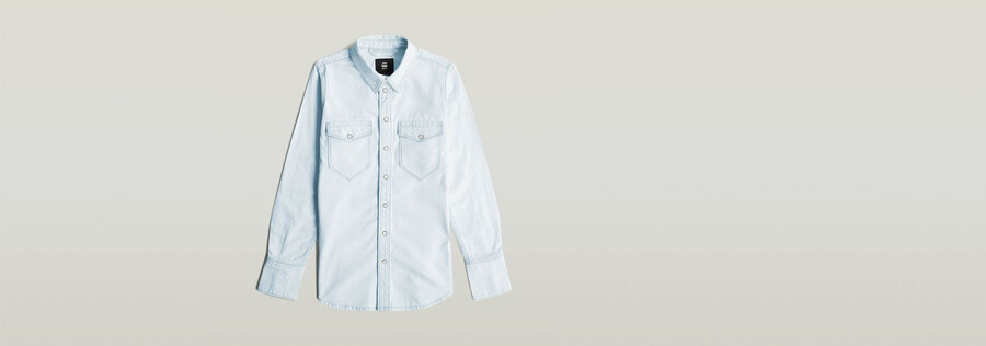slim western shirt