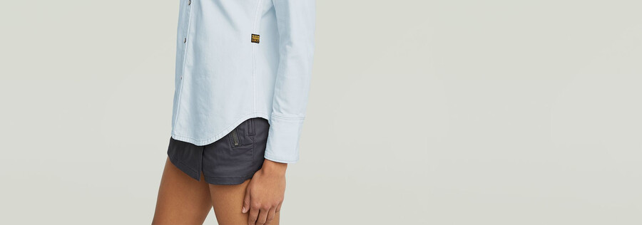 slim western shirt