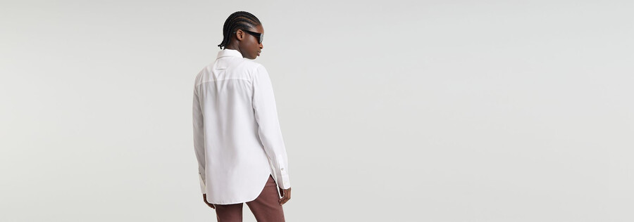 slim pocket shirt