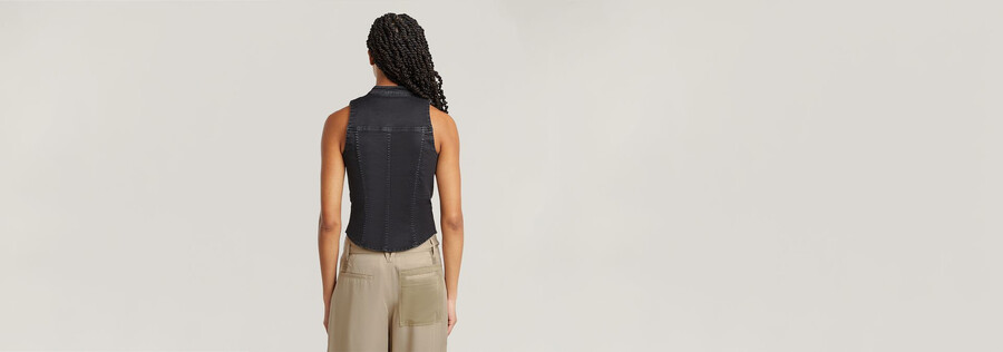 sleeveless top