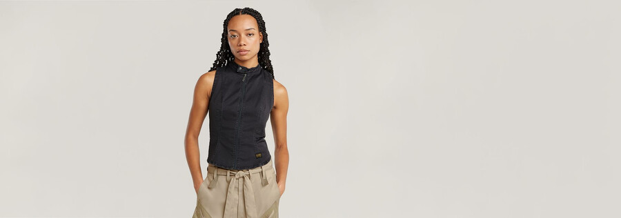 sleeveless top