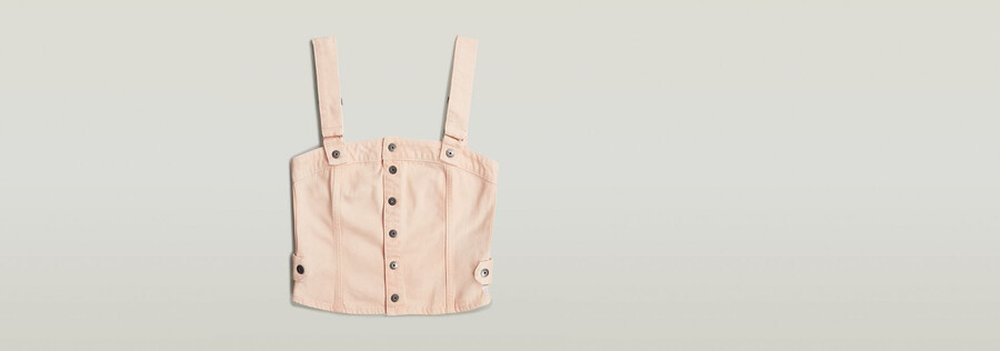 bustier top detachable straps