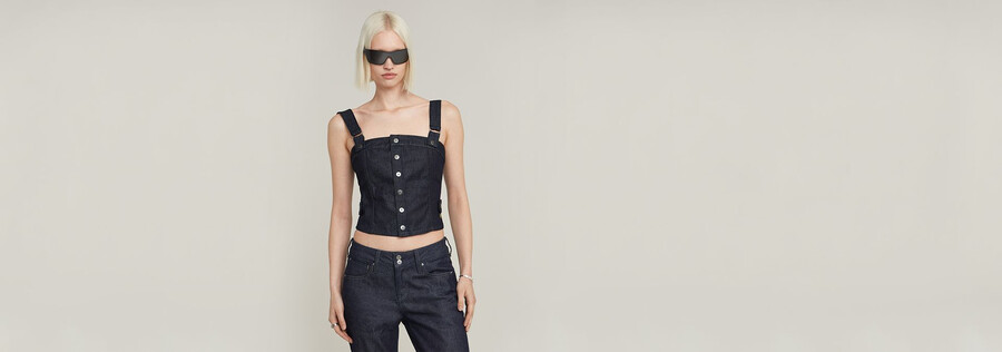 bustier top detachable straps