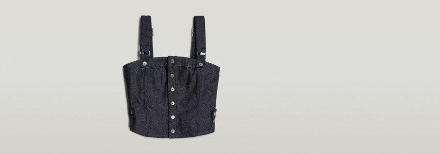 bustier top detachable straps