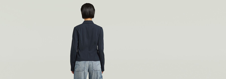zip slim shirt