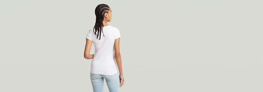 base v-neck cap top