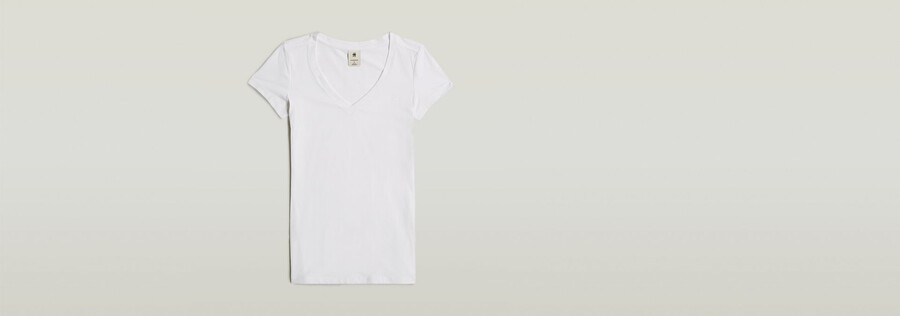 base v-neck cap top