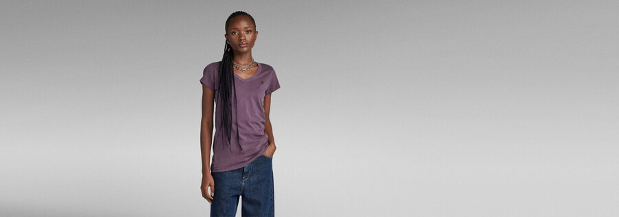 eyben slim v-neck top