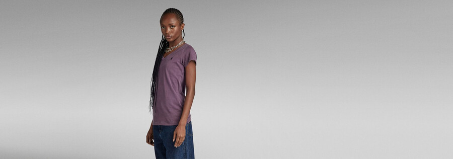 eyben slim v-neck top