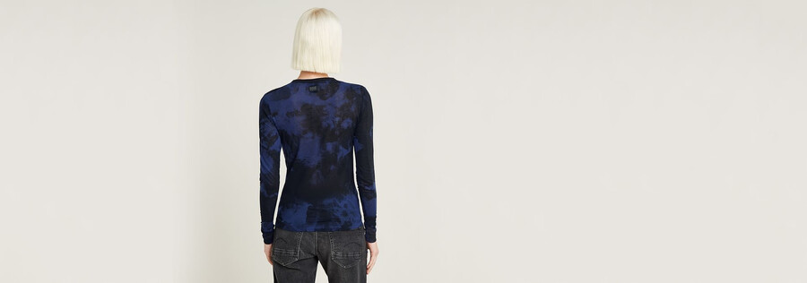 vintage wash slim top