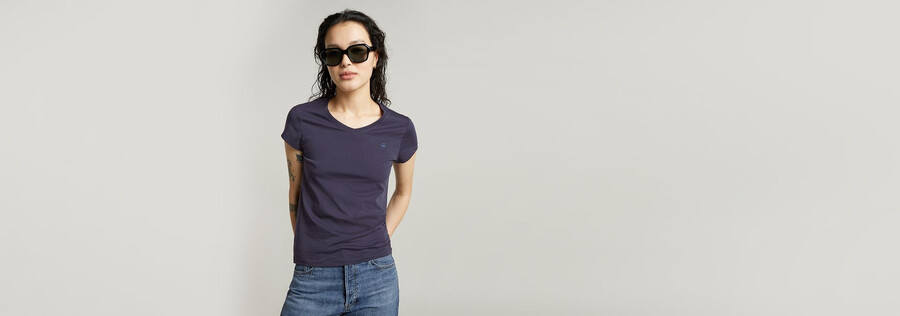 eyben slim v-neck top 2.0