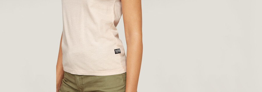 overdyed eyben slim v-neck top 2.0
