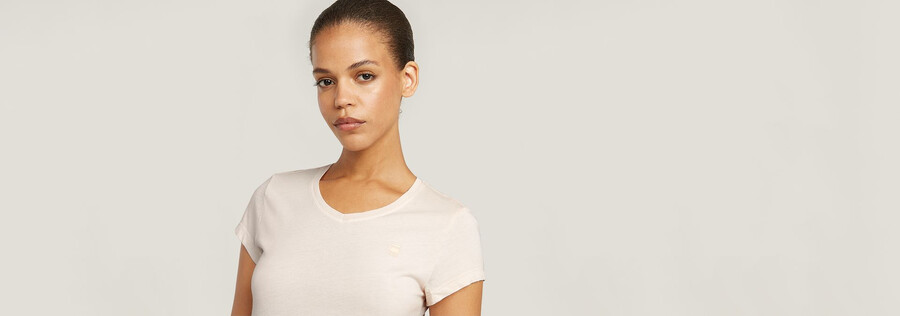 overdyed eyben slim v-neck top 2.0