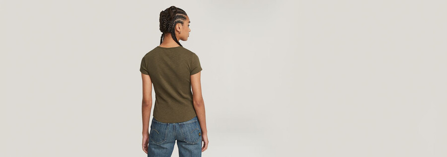 micro placket slim top