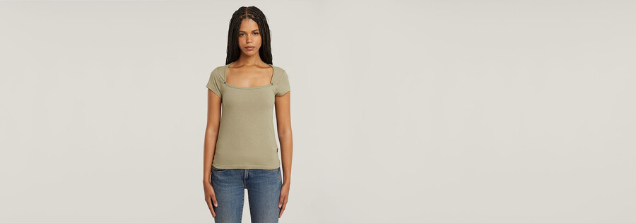 sweet heart slim top