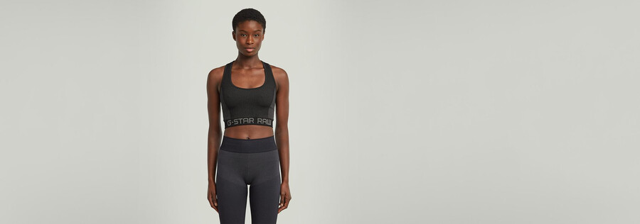 seamless racerback top