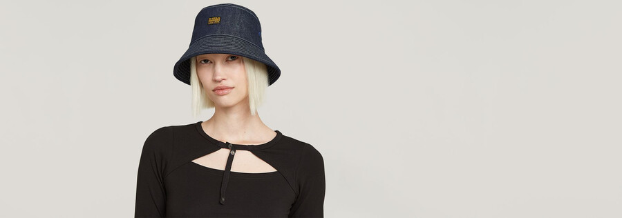 cropped keyhole slim top