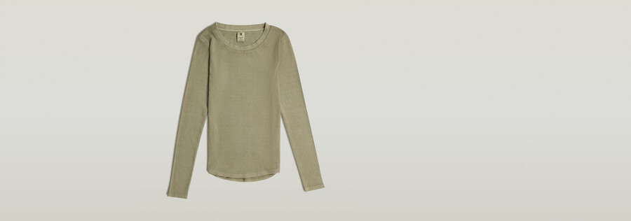 overdyed slim top