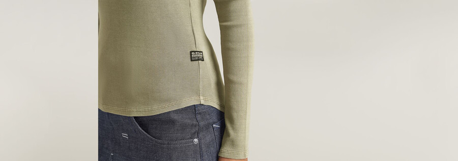 overdyed slim top