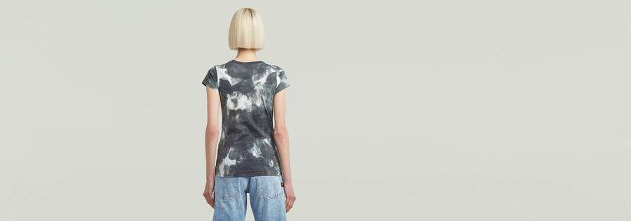 printed slim top