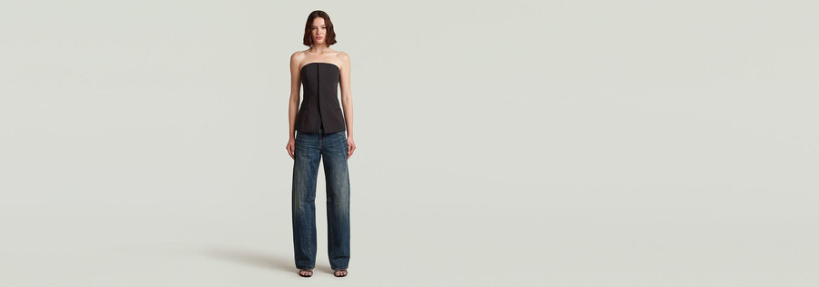 strapless waistcoat