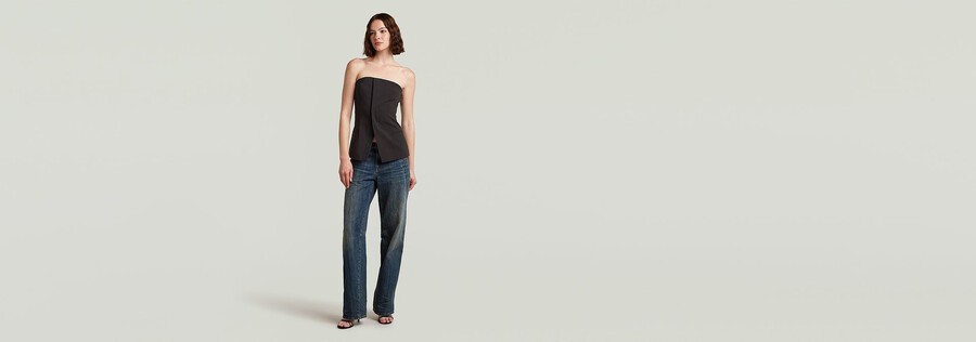 strapless waistcoat