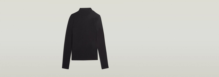 mock slim t-shirt