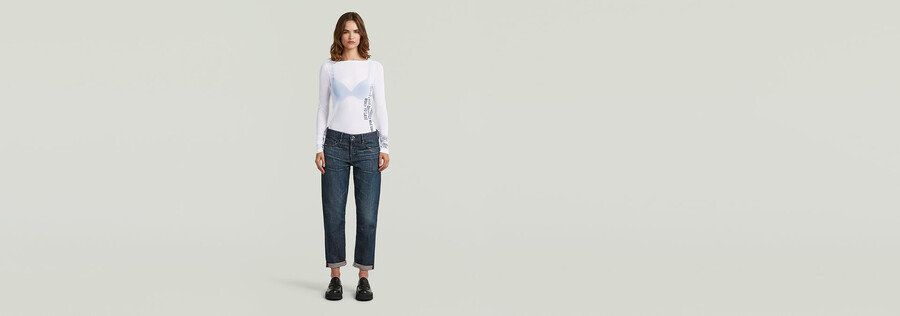stencil boat slim t-shirt