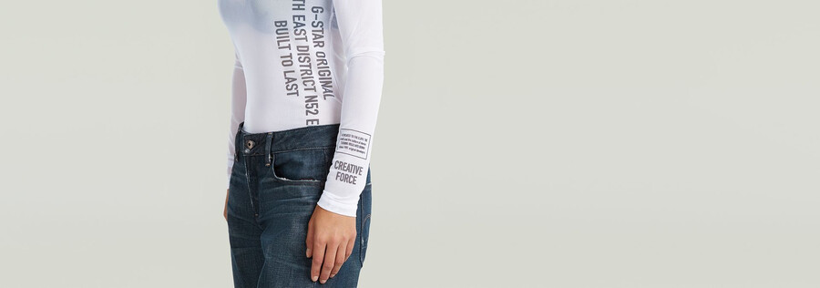 stencil boat slim t-shirt