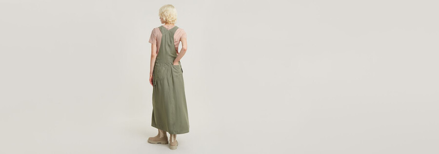 dungaree dress