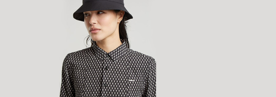 belted shirt dress