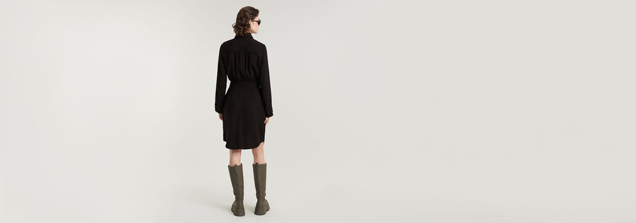 military shirt dress