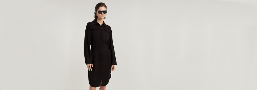 military shirt dress