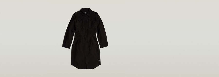 military shirt dress