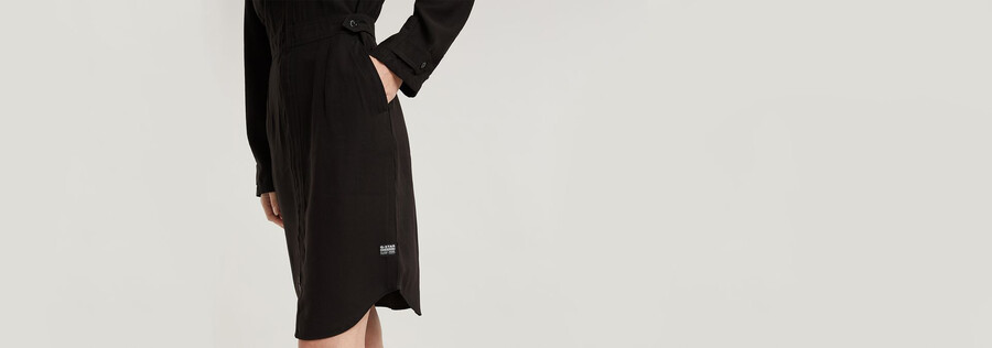 military shirt dress