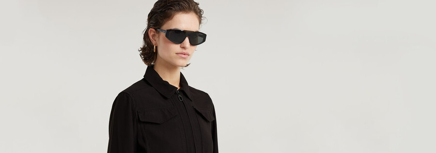 military shirt dress
