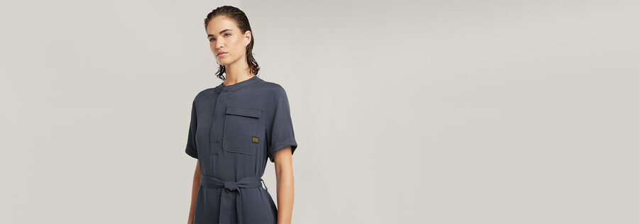 belted dress