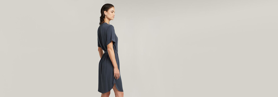 belted dress
