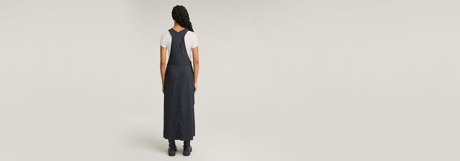 dungaree dress