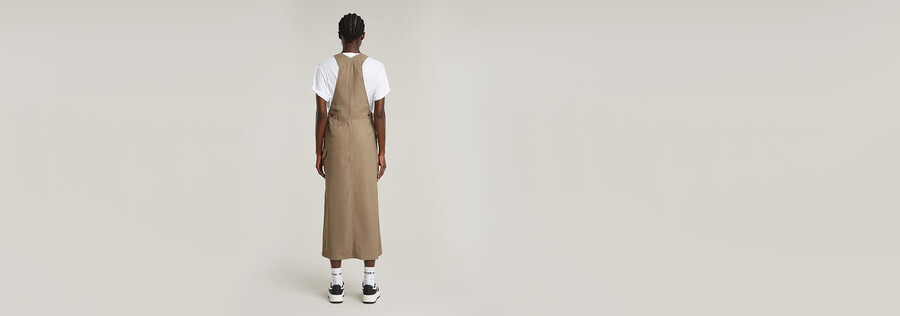 dungaree dress